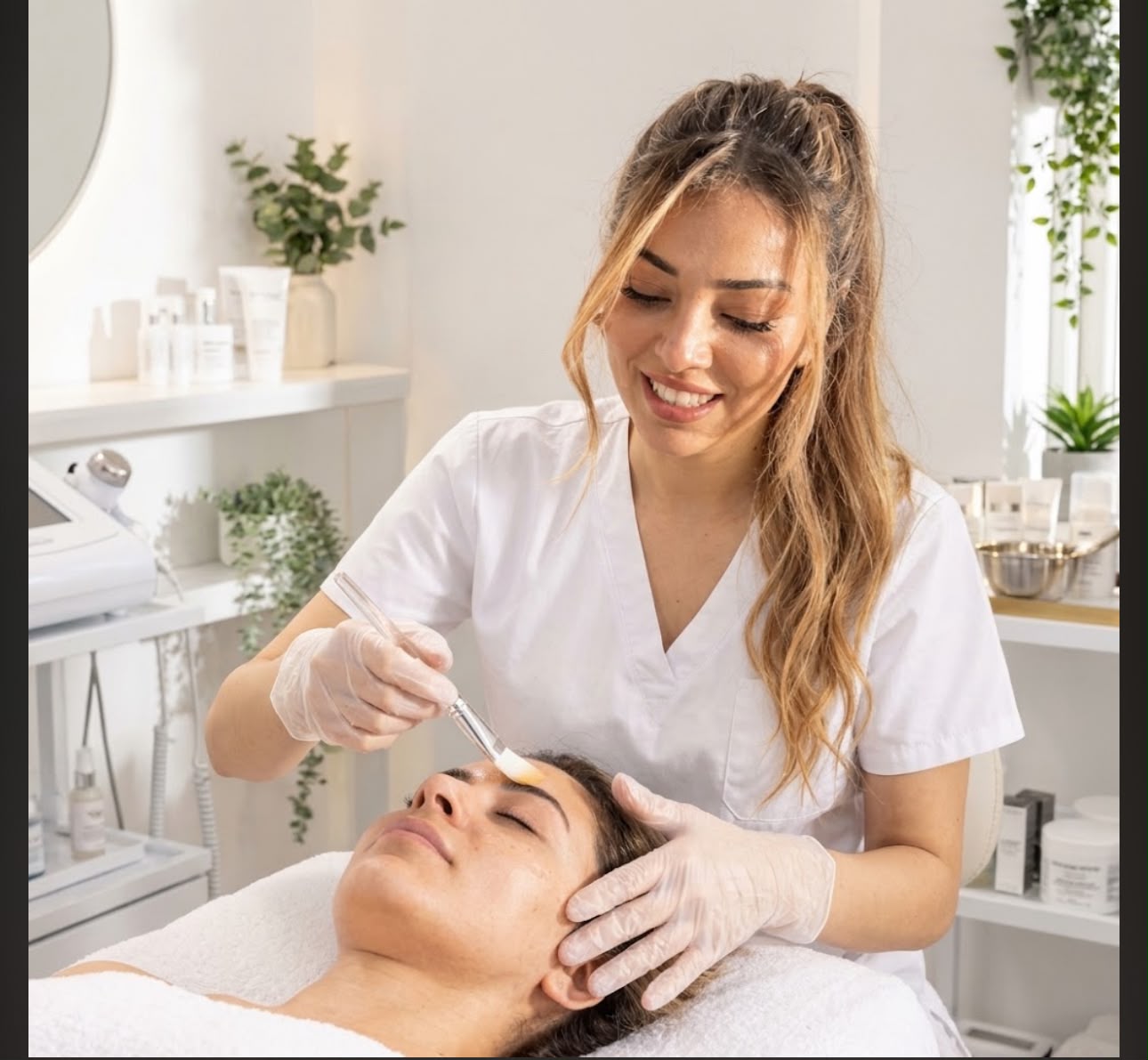 dermaplaning facial treatment at skin excellence medispa 
